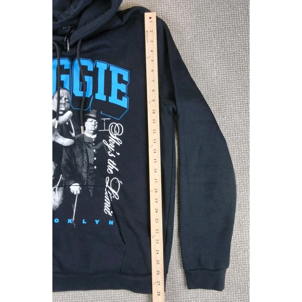 Supply & Demand Biggie Smalls Graphic Hoodie Mens Large Juicy Pullover